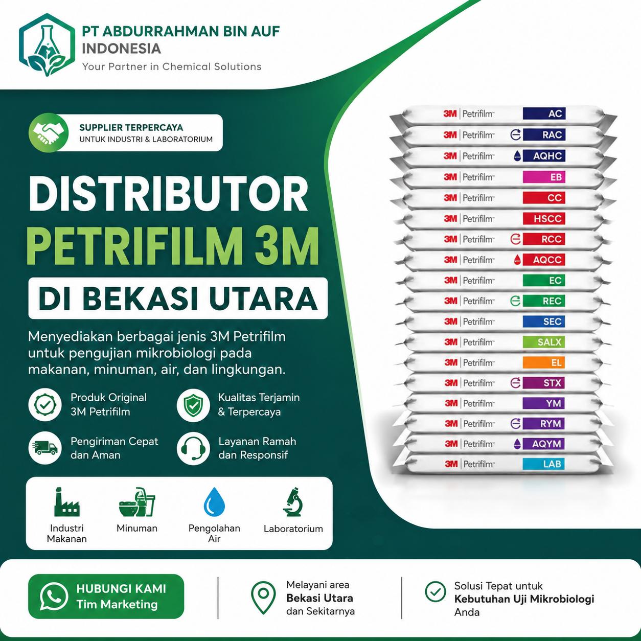 distributor-petrifilm-3m-di-bekasi-utara