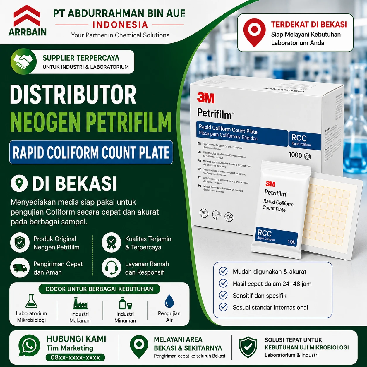 distributor-neogen-petrifilm-rapid-coliform-count-plate-di-bekasi